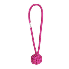 Bowl and Bone Pink Bullet Rope Dog Toy | Luxury Rope Dog Toys