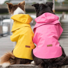 Bowl and Bone Pink Storm Dog Raincoat