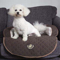 Scruffs Wilton Sofa Dog Bed Brown | Luxury Dog Beds