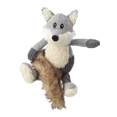 Bushy Tail Tweed Fox Dog Toy by House of Paws