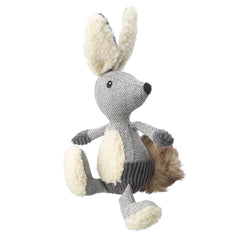 Bushy Tail Tweed Hare Dog Toy by House of Paws