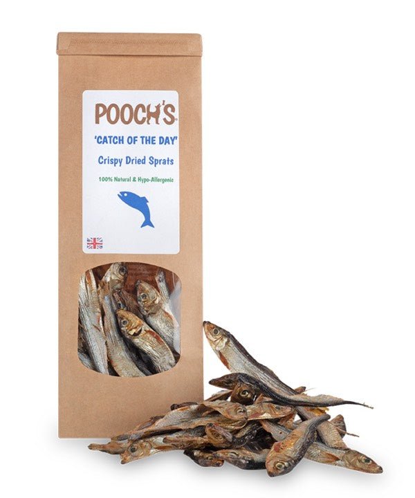 Catch of the Day (Gently Dried Sprats) Natural Dog Treats