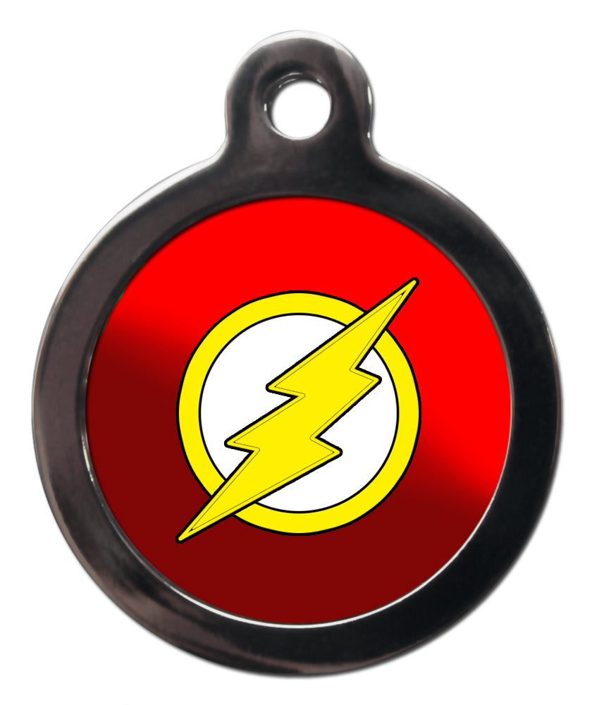 The Flash Superhero Dog Tag
