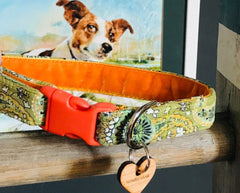Nutley Corduroy Designer Dog Collar