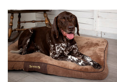 Scruffs Chester Dog Mattress Chocolate | Luxury Dog Beds