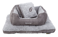 Scruffs Cosy Box Grey Dog Bed