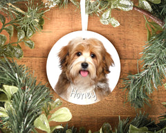 Personalised Pet Photo Christmas Bauble