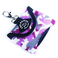 Tre Ponti Pink Camo Mesh Poo Bag Dispenser