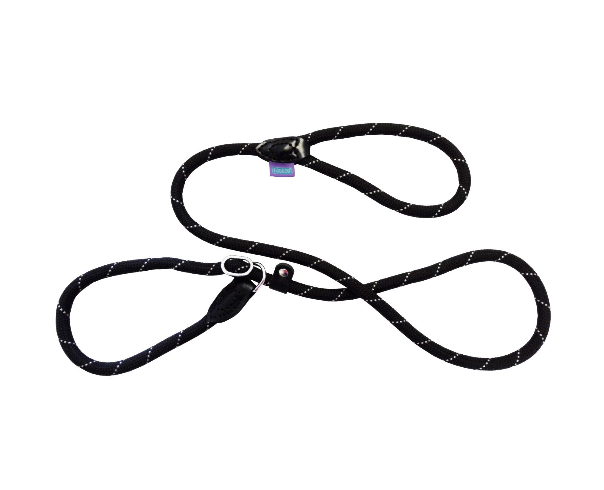 Black Mountain Rope Dog Slip Lead by Hem And Boo