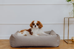 Bowl and Bone Cosmopolitan Dog Bed Platinum