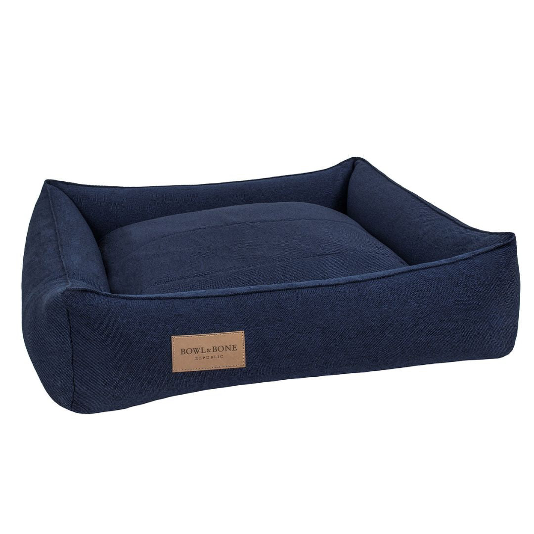 Bowl and Bone Urban Dog Bed Navy