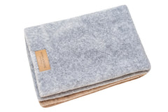 Bowl and Bone Nap Grey Fur Dog Blanket