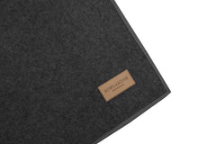 Bowl and Bone Zen Graphite Dog Blanket | Luxury Pet Blankets