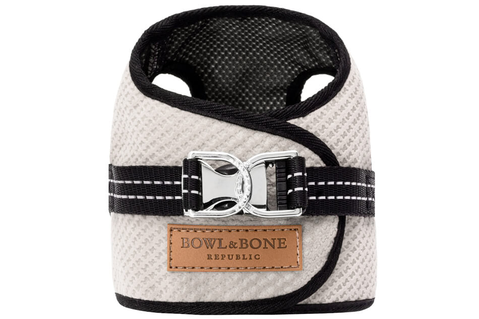 Bowl and Bone Cream Soho Dog Harness
