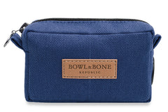 Bowl and Bone Stylish Midi Dog Treat & Poop Bag Holder Navy