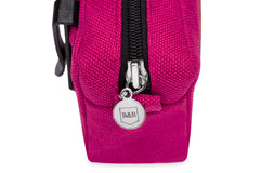 Bowl and Bone Stylish Midi Dog Treat & Poop Bag Holder Pink