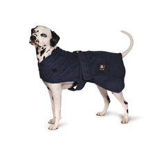 Navy Blue Dog Robe by Danish Design | Dog Drying Coats