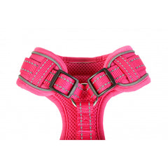 Doodlebone Adjustable Airmesh Dog Harness - Fuchsia Pink