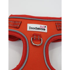Doodlebone Adjustable Airmesh Dog Harness - Pumpkin