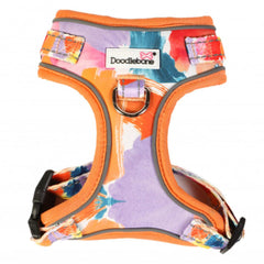 Doodlebone Adjustable Airmesh Dog Harness - Watercolour