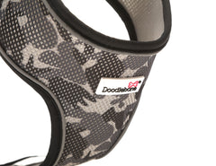 Doodlebone Originals Airmesh Dog Harness - Smokey Grey Camo