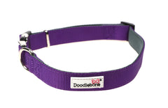 Doodlebone Originals Padded Dog Collar - Violet Purple