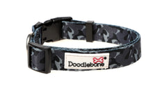 Doodlebone Originals Smokey Grey Camo Dog Collar