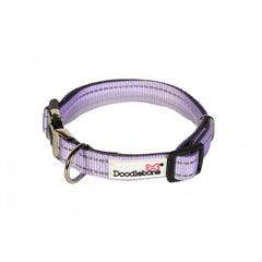 Doodlebone Padded Dog Collar - Lilac