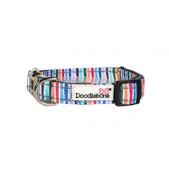 Doodlebone Padded Dog Collar - Stripes