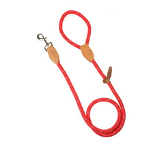 Doodlebone Rope Dog Lead - Ruby Red
