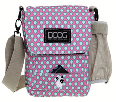 DOOG Walkie Bag - Luna Pink With Teardrops