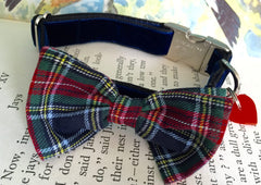 Dougal Bow Tie Designer Dog Collar by Scrufts