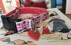 By Jingo Union Jack Designer Dog Collar