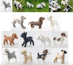 Schnauzer Knitted Dog Toy | English Hound