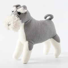 Schnauzer Knitted Dog Toy | English Hound