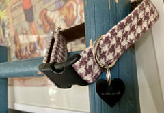 Cadbury Yorkshire Tweed Dog Collar | Handmade Dog Collars UK