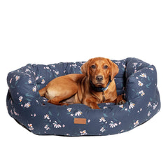 FatFace Brush Floral Deluxe Slumber Dog Bed
