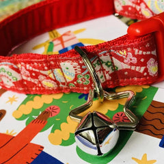 Festive Birdy Christmas Dog Collar | Scrufts