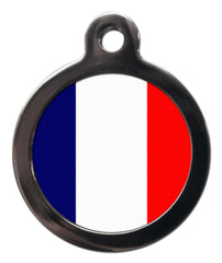 French Flag Dog Tag