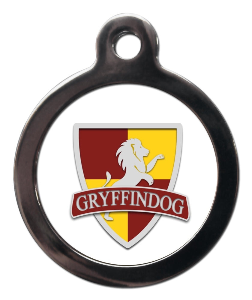 Gryffindog Harry Potter Style Dog ID Tag