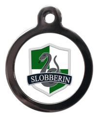 Slobberin Harry Potter Style Dog ID Tag