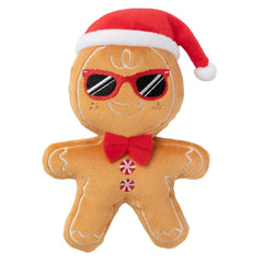 FuzzYard Mr Gingerbread Christmas Dog Toy