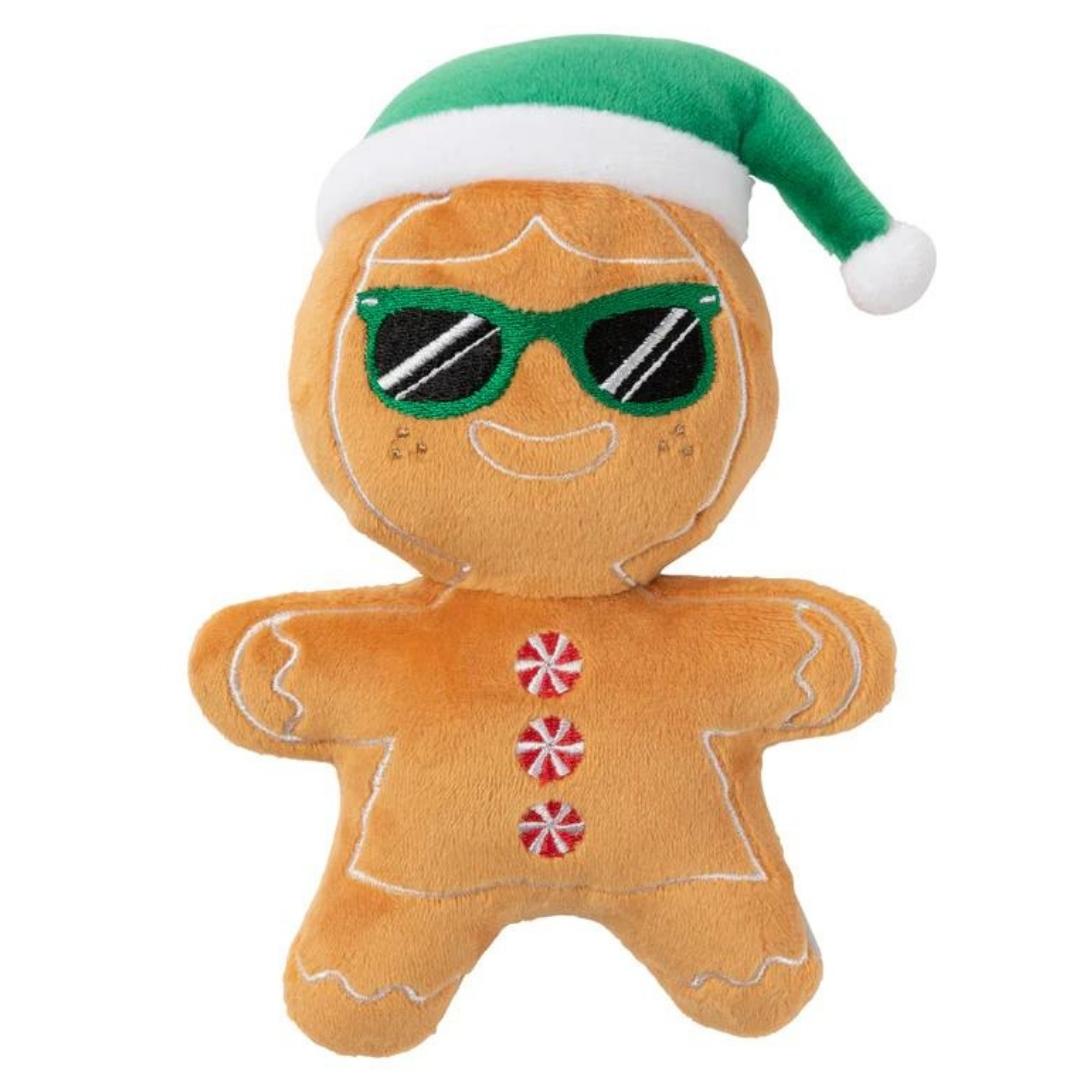 FuzzYard Mrs Gingerbread Christmas Dog Toy