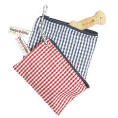 Gingham Treats Pouch