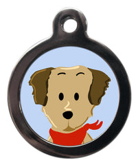 Golden Retriever Dog ID Tag