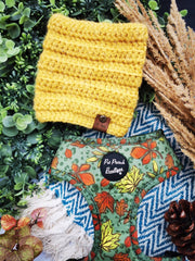 Golden Yellow Classic Snood For Dogs