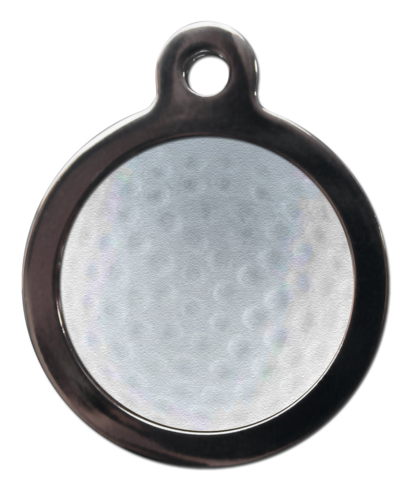 Golf Ball Dog ID Tag