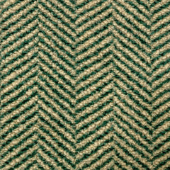 Green Herringbone Sherpa Fleece Pet Blanket | Danish Design
