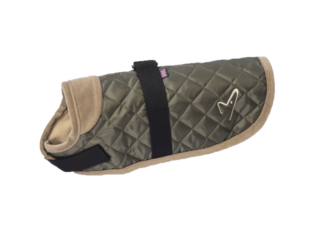 Gor Pets Worcester Green Quilted Dog Coat