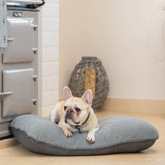 Grey Tweed Cushion Dog Bed by House of Paws